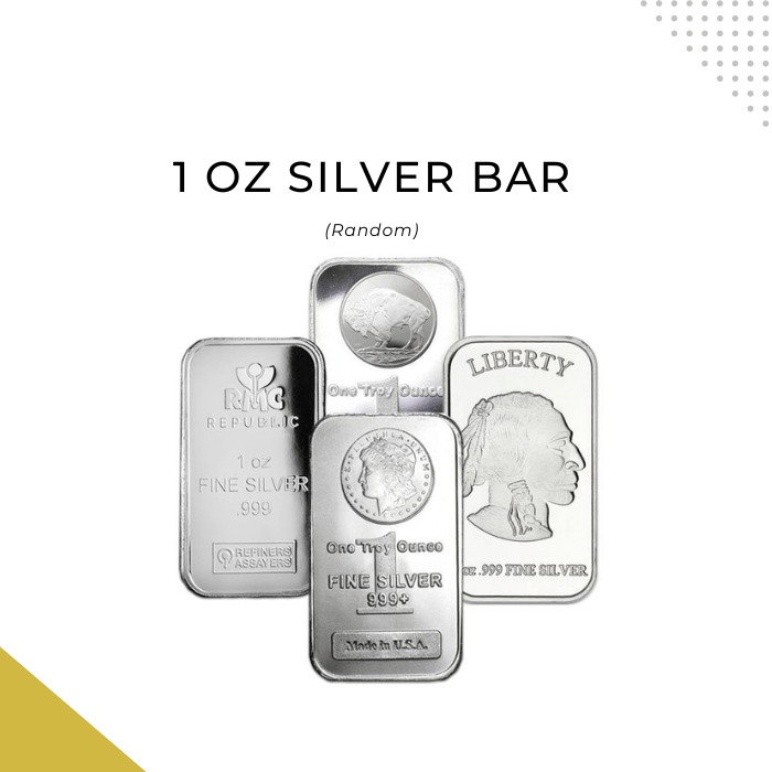 1 oz Silver Bars bullion buy and sell prices in Charlotte NC
