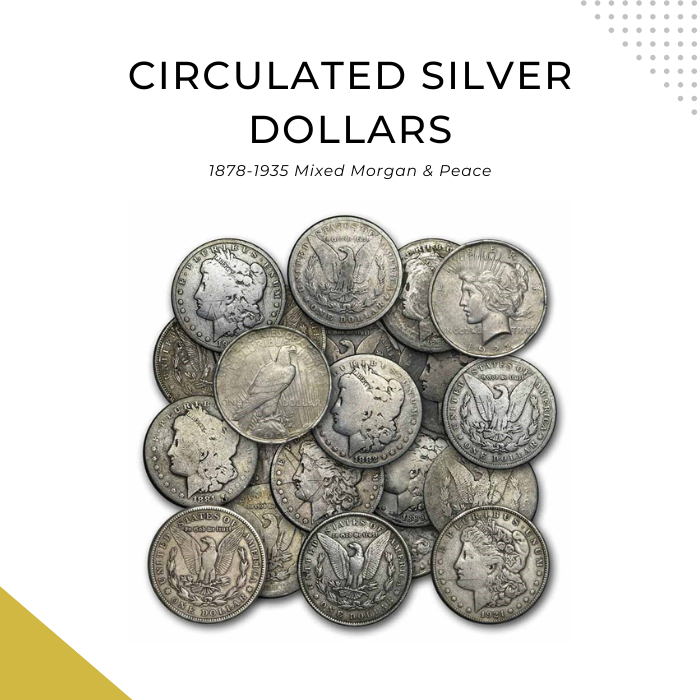 Circulated Silver Dollars bullion buy and sell prices in Charlotte NC